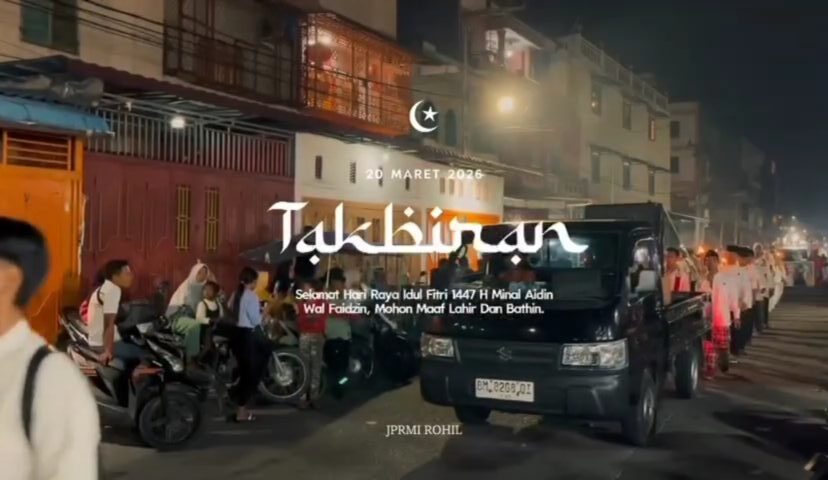 Kemeriahan Pawai Takbir JPRMI Rokan Hilir: Momen Silaturahmi Pemuda Masjid post thumbnail image